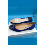 METALLIC JEWELRY BUCKLE WOMEN FLAT SHOES RainStone Flats