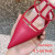 red 6.5cm heel