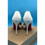 Black Thin Heel Pointed Toe Shoes Side open Dress Pumps